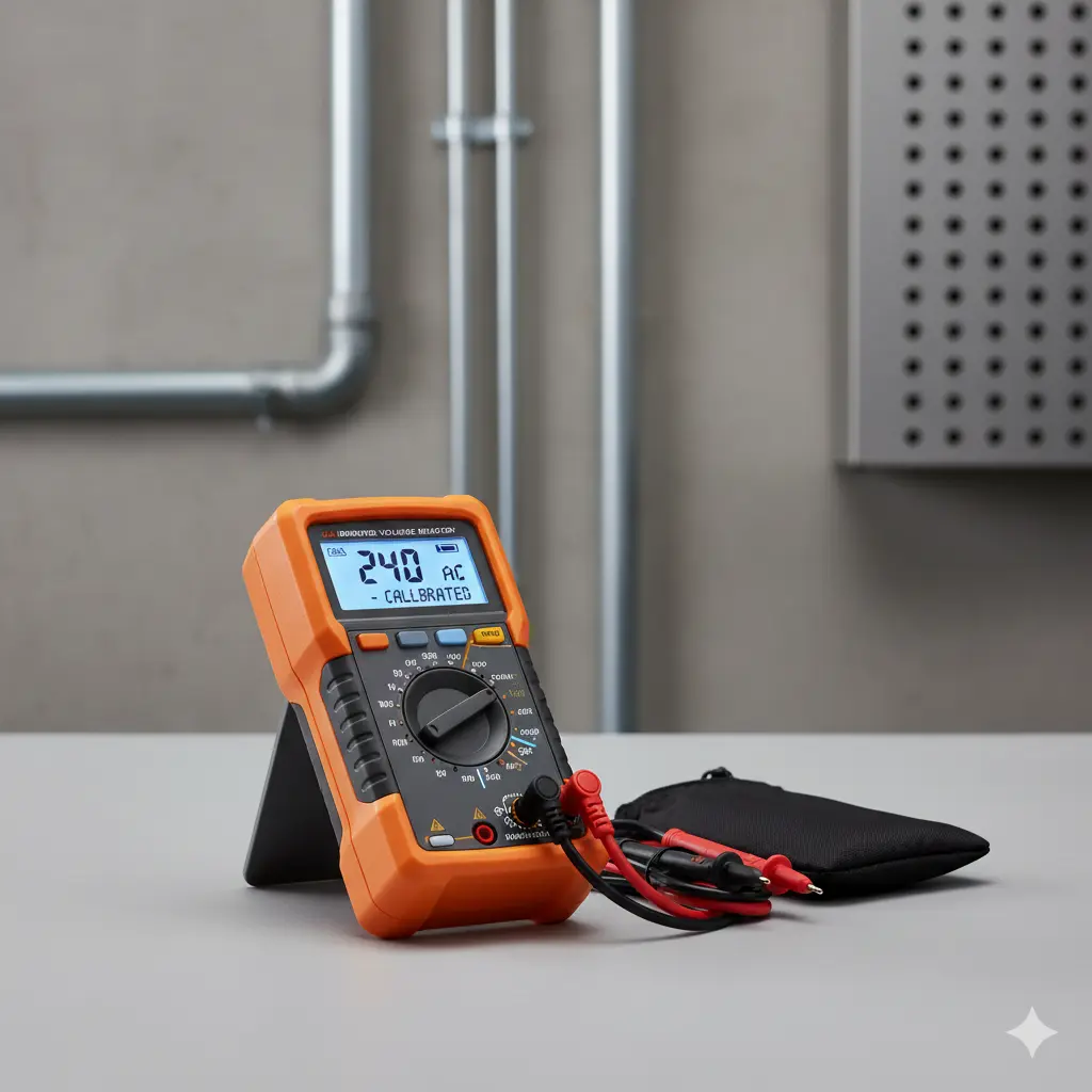 Detector de tensión / multímetro calibrado