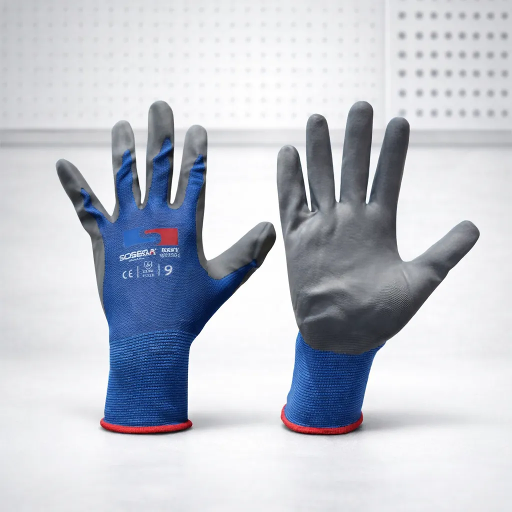 [400050-S] Navy Nitrilo Foam (S)