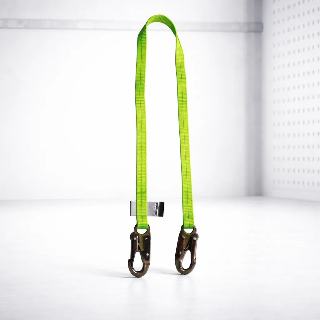 [167009] Eslinga sencilla en reata doble mosquetón pequeño 1,80m