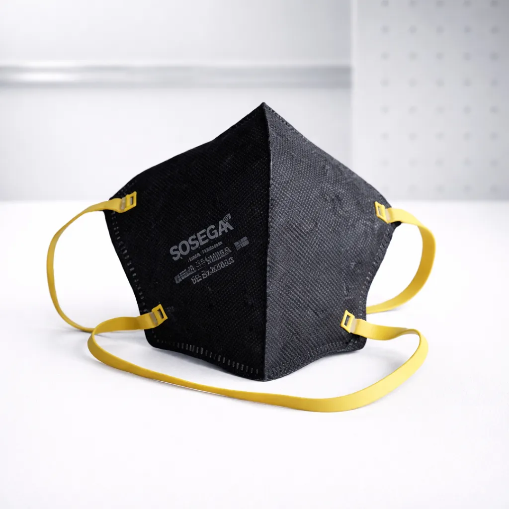 [130740] Respirador N95 Plegable Negro