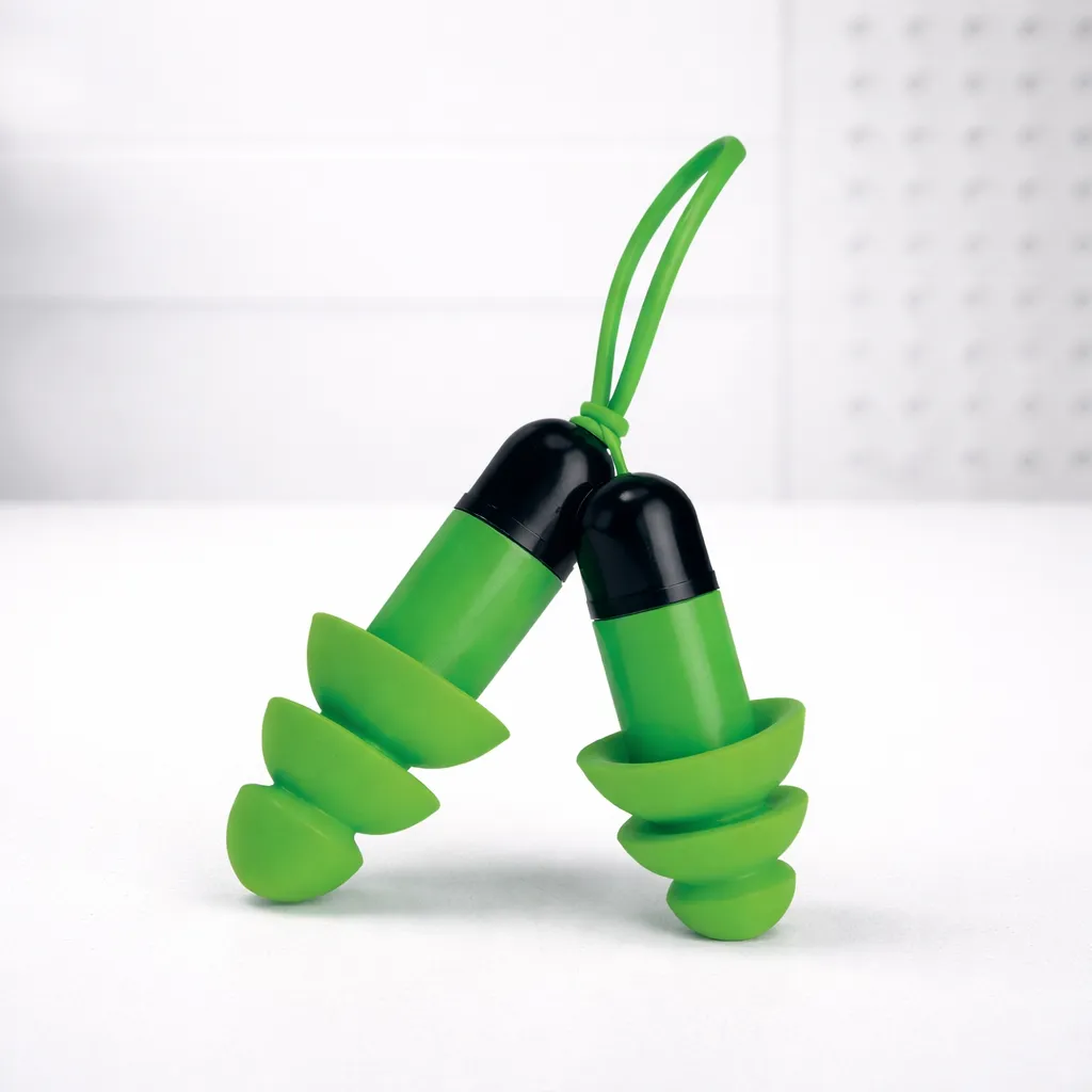 [080303] Protector Auditivo Cordel Neón Caja Plástica 25 dB