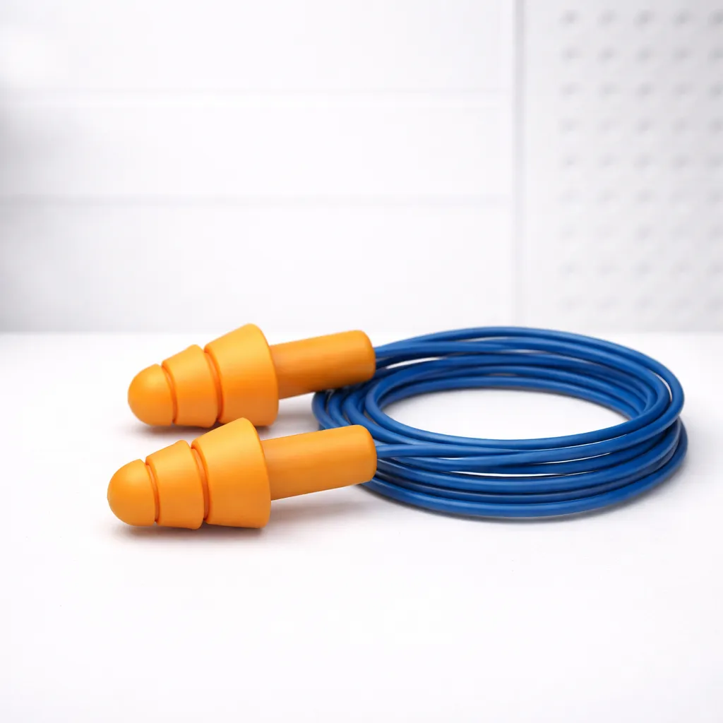 [080304] Protector Auditivo Cordel TP Yellow Caja Plástica 25 dB